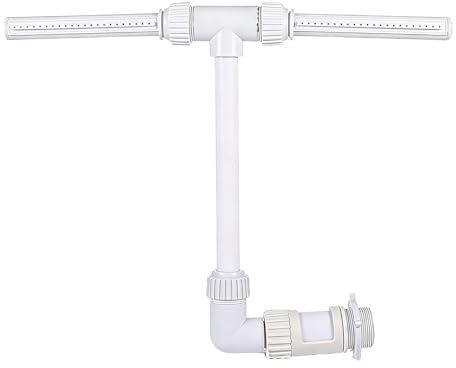 Fontaine à Cascade pour Piscine Hors-Sol,Double de Bassin | Fontaine de pour Piscine | pour Jardin, Pelouse, Terrasse, Cour, Maison De Campagne, Parc Aquatique