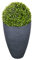 URBNLIVING Plastic Plant Pots with Boxwood Buxus Balls for Home & Office Decor - No Maintenance