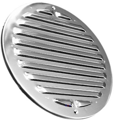 Lüftungsgitter LG 50410 Rund Alu F1 Lamellengitter Ø 240 mm Zuluft Abluftgitter