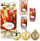 24 Stück Weihnachtskugeln Gold, 6CM Christbaumkugeln Kunststoff Bruchsicher Weihnachtsbaumkugeln Christbaumschmuck Christbaumkugeln für Weihnachtsbaum Neujahr Festival Ornamente