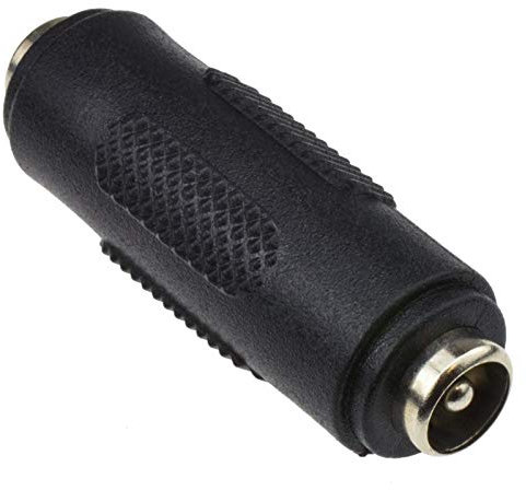 Acoplador DC hembra a hembra, conector de 2.1mm X 5.5mm, extensión de cable de alimentación, convertidor macho a hembra, alargador, ensamblador, adaptador de enchufe para cámara IP CCTV, DVR, LED