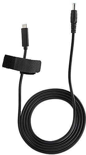 Cavo Adattatore di Alimentazione, 1,5 Metri / 59,1 Pollici Cavo Spina CC 19V 65W PD Chip di Induzione Caricatore USB C PD a Cavo Connettore di Uscita 4,5 Mm X 3 Mm per Laptop HP