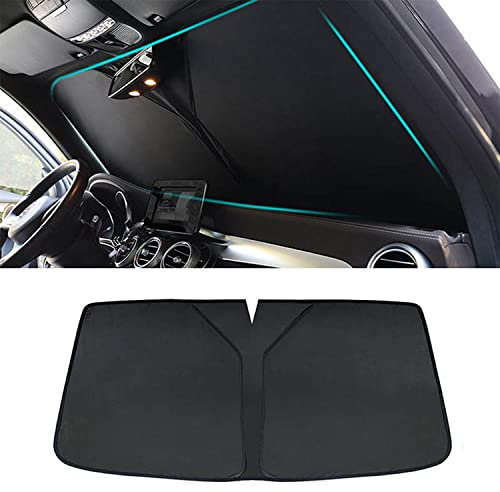 LUKBUT Parasol Plegable para Ventana de Coche, Apto para Volkswagen Passat B8 Variant 2016-2021, 4 Capas Gruesas