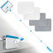 Skirting Board Cleaner Skirting Board Cleaner Tool with Long Handle Skirting Board Cleaning Tool for Cleaning Baseboard Window Floor Ceiling Bathtub Tub Tile Scrubber Brush Duster with 4 Reusable Pads