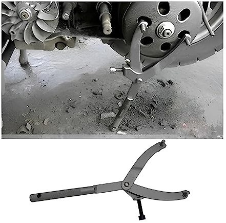 CGEAMDY Haltewerkzeug Werkzeug, Kupplung Schlüssel Werkzeug, Schwungrad Kupplung Schlüssel Werkzeug, Für Kupplung Motorrad Riemenscheibe Ausbau Halterung Reparatur
