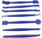 JNNJ Auto Wrap Edge Trim Rakel, 7 Stück Rakel-Werkzeugsätze für die Autofolierung, Mini Vinyl-Wickelwerkzeuge zum Autoverpackung und Fenstertönung(Blau)