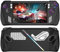 Silicone Protective Case for Rog Ally, Non-Slip Anti-Collision Anti-Scratch Drop-Proof Full Protective Case for ASUS ROG Ally Gaming Handheld Cover Case Accessories (Black)