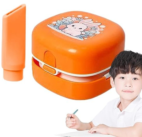 Teksome Desktop Vacuum | Computer Vacuum Cleaners | USB Charging Dust, Cordless Design & Portable Cleaner for Cleaning Dust, Crumbs, Piano, Computer Keyboard