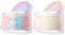 LOPHE Glitter Gel Corpo, 2Pz Body Glitters per Viso, Unghie, Occhi, Labbra, Gel Corpo Capelli Glitter per Musica, Festival in Maschera(Bianco+Viola)