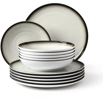 Seltmann Weiden [DL] Terra Tafelservice 12-teilig rund mit Relief Corso [RAB] [SP] UVP: 332,20