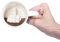 ERdbar Tazza con Dito Medio, Tazza da caffè in Ceramica con Dito Medio, Tazza da caffè Divertente 3D, Tazza in Ceramica con Dito Medio all'Interno, Tazza novità for Il Primo di aprile, San Valentino