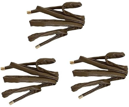 DOITOOL 3pcs Ponytail Hairband Decor Ponytail Band Hair Tie for Weddings Parties Beaches