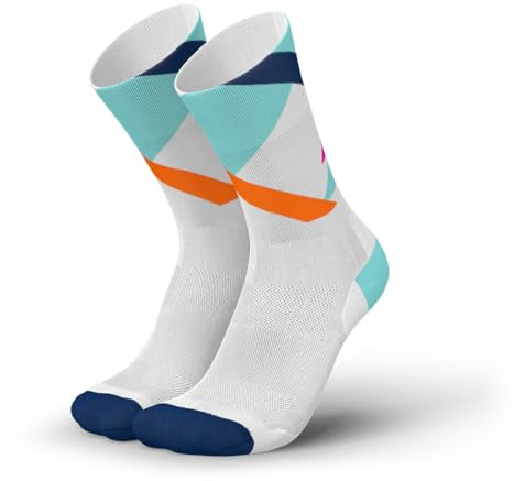 INCYLENCE ULTRALIGHT Laufsocken für Damen und Herren, atmungsaktiv und sehr dünn, 1 Paar (DE/NL/SE/PL, Numerisch, 35, 38, Regular, Regular, Strikes Mint Pink)