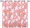 ANHOPE Rosa Hintergrund Regenbogen Wolke Verdunklungsvorhänge mit Ösen Blickdichte Gardinen Thermo Vorhänge Blackout Curtain Kinder Mädchen Wohnzimmer Schlafzimmer Vorhang 2er Set H 138 x B 107 cm