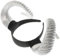 GALPADA 3stücke Kreatives Horn-stirnband Für Cosplay Und Partys Silberner Schafhorn-haarschmuck Leicht Und Rutschfest Für Halloween Und Besondere Anlässe Einzigartiges Accessoire Für