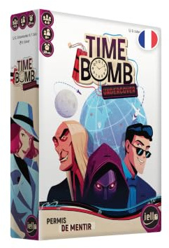 IELLO Time Bomb Undercover – Französische Version – Strategisches Bluff-Spiel mit versteckten Rollen, mehrere Fraktionen und geheime Ziele – 10+ | 4-8 Spieler | 20 Minuten