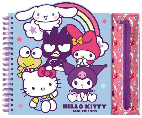 Kids Licensing - Aktivitätenbuch mit abnehmbarem Etui Hello Kitty & Friends