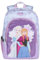 DISNEY Frozen Anna et Elsa Sac à dos pour filles, sac à dos scolaire avec réflecteurs, compartiment ordinateur portable, bleu