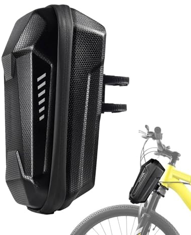 Fyrdyn 2/3L Scooter Tasche | Lenkertasche Für Elektroroller | Große Kapazität Faltbares Fahrrad Lenkertasche | wasserdichte Vorder Tasche | Eva Lenkertasches | Tasches Für Handy Powerbank Schlüssel