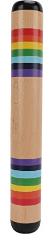 Holzregenstab-Bastelset, Holzregenmacher-Spielzeug, beruhigendes Regenfall-Rassel-Shaker mit farbenfrohem Design, Orff-Percussion-Musikinstrument für die frühe Bildung von Kindern