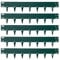 CORE EDGE Lawn Edging | Flexible Decorative Steel Edging Garden Border Edging Lawn Edging Strip Garden Border with a 100mm face height (Green)