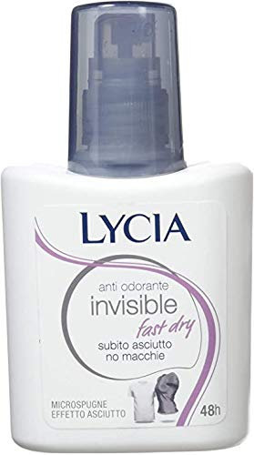 Set 12 LYCIA Deodorante Spray 75 Invisibile Cura E Igiene Del Corpo