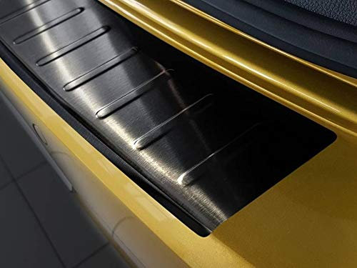 Ladekantenschutz aus Edelstahl in anthrazit mit 3D Abkantung passend für VW Golf 7 (3-/5-türer) ab 11/2012-2019 (nicht Variant/Kombi) AZ30000003