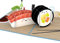 Lovepop® 3D Pop Up Karte Sushi für Geburtstag, Liebeskarte, Jahrestag, Danke, Einladung, Valentinstag | inkl. Umschlag & Versteckfach für Geld & Gutscheine