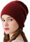 Aspen Double Layered 100% Cashmere Beanie High Performance Cashmere Ski Beanie, rot, Einheitsgröße