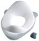 BÉABA, Réducteur de Toilette, Rehausseur WC Enfant Siège de Toilette avec crochet de fixation, Conception Antidérapants ergonomique , Facile d'entretien, Light Mist