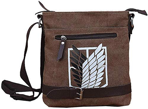 Multiculture Umhängetasche Anime Messenger Bag für AOT Fan