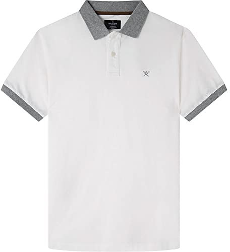 Hackett London Marl Knit Trim, 8MICOCONUT Milk, L