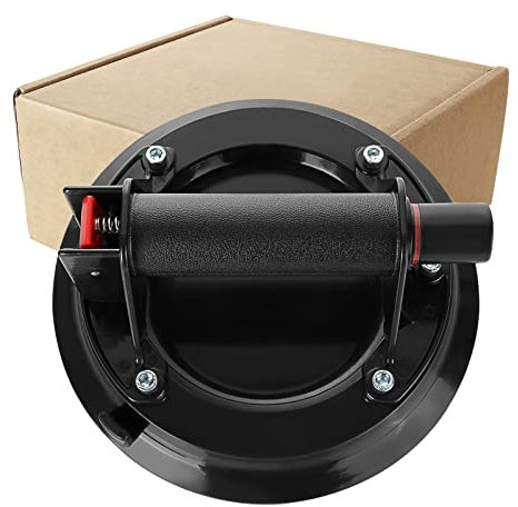 SENENQU Ventouse Carrelage Professionnelle, 100KG Ventouse Vitre Professionnelle, Vide Ventouse en Verre Carrelage pour Transport et Déménagement de Vitre, Carrelage, Verre, Baie Vitrée, Plaque & Sol