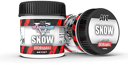 AK Interactive - Snow Wargame Terrain 100ml - AK1227