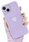 Newseego Compatible for iPhone 14 Case(6.1'') Girl Women Fashion Cute Heart Shape Simple Pattern iPhone 14 Silicone Case Shockproof Slim Light Soft TPU Back Cover Protective Case for iPhone 14-Purple