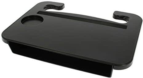 S SUMEX Bandeja de Doble Uso para Coche Mesa Portátil Volante Bandeja para Comida Portavasos Ordenador Organizador