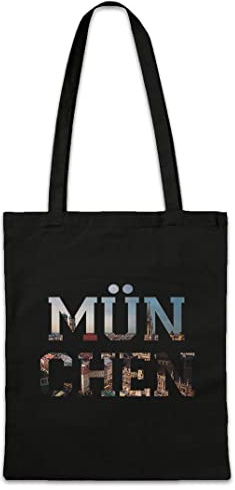 Urban Backwoods München Hipster Bag Beutel Stofftasche Einkaufstasche