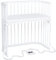 babybay Boxspring Beistellbett mit Matratze Classic Cotton Soft, weiß lackiert