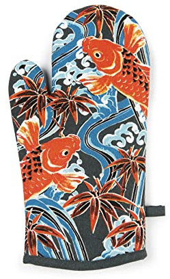Excelsa Kimono Oven Glove, One Size, Lining 100% Cotton, Polyester Padding