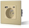 BSEED Prise Murale avec USB et Type C, Prise de courant en Verre avec USB 2.1A courant 16 Amp 240V 86mm Or