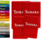 4er Pack Personalisiertes Handtuch und Badetuch mit Namen Schön gestickter Name Handbadetuch 100% Baumwollhandtuch 2X (50 x 100 cm) + 2X (140 x 70 cm) Personalized Custom Towel with Name (Rot)