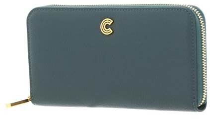 Coccinelle Myrine Zip Around Wallet Kale Green