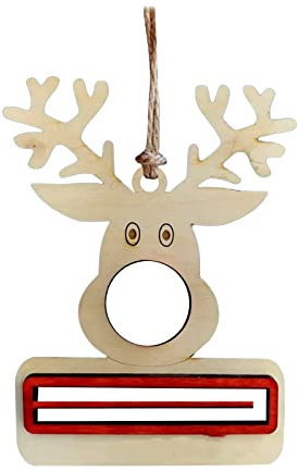 Junhasgood Schaukel Türrahmen Geldgeschenk hängende Verzierung Geschenk gruselige Figur Handwerk Anhänger Auto Zubehör Dekor ene Wanddeko (Beige, One Size)