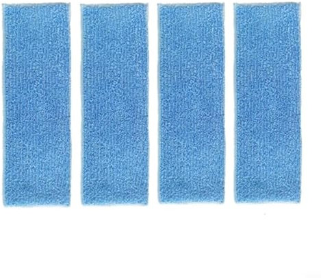 URPIZY 4 Stück Wischpads für Pr0scenic P11/P11 Combo/P10/P10 PRO/U11 schnurloses Staubsauger, waschbares, wiederverwendbares Wischpad, Ersatzzubehör