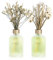 YISOWUH Raumduft-Rattanstäbchen-Diffuser – Jasminlilie und Osmanthus, 200 ml, 2 Packungen, Raumduft-Diffusor-Set mit ätherischen Blumenölen und 16 Stäbchen – lang anhaltender Duft für Zuhause