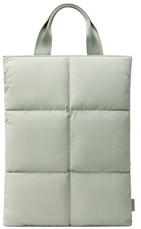 Comfyable Puffy Laptop Sleeve 15 16 pollici, quilted buffer Laptop Carrying Case with Handle, Pillow Case Compatible for MacBook Air 15 M4 2025 & MacBook Pro 16 2024, Puff Cover