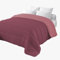 Corredocasa Trapunta 4 Stagioni Made in Italy Piumone Imbottitura 350gr/mq Coperta in Morbida Microfibra di Poliestere Casa (Viola/Lilla, Singolo 160x260 cm)