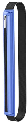 MoKo Funda de Lápiz para Apple Pencil Pro, Apple Pencil (USB-C), Apple Pencil 1ª/2ª Generación, Apple Pencil Funda con Cremallera y Banda Elástica para Tableta de 9,7-12,9, Lavanda