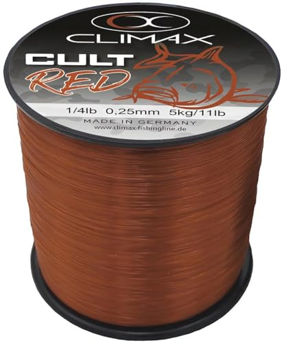 Climax Cult Carpline rot 7,00kg 1200m 0,30mm