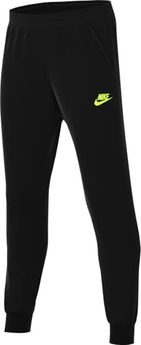 Nike Sportswear Club Fleece Jogger Für Ältere Kinder, Black/Volt, FD3008-011, S